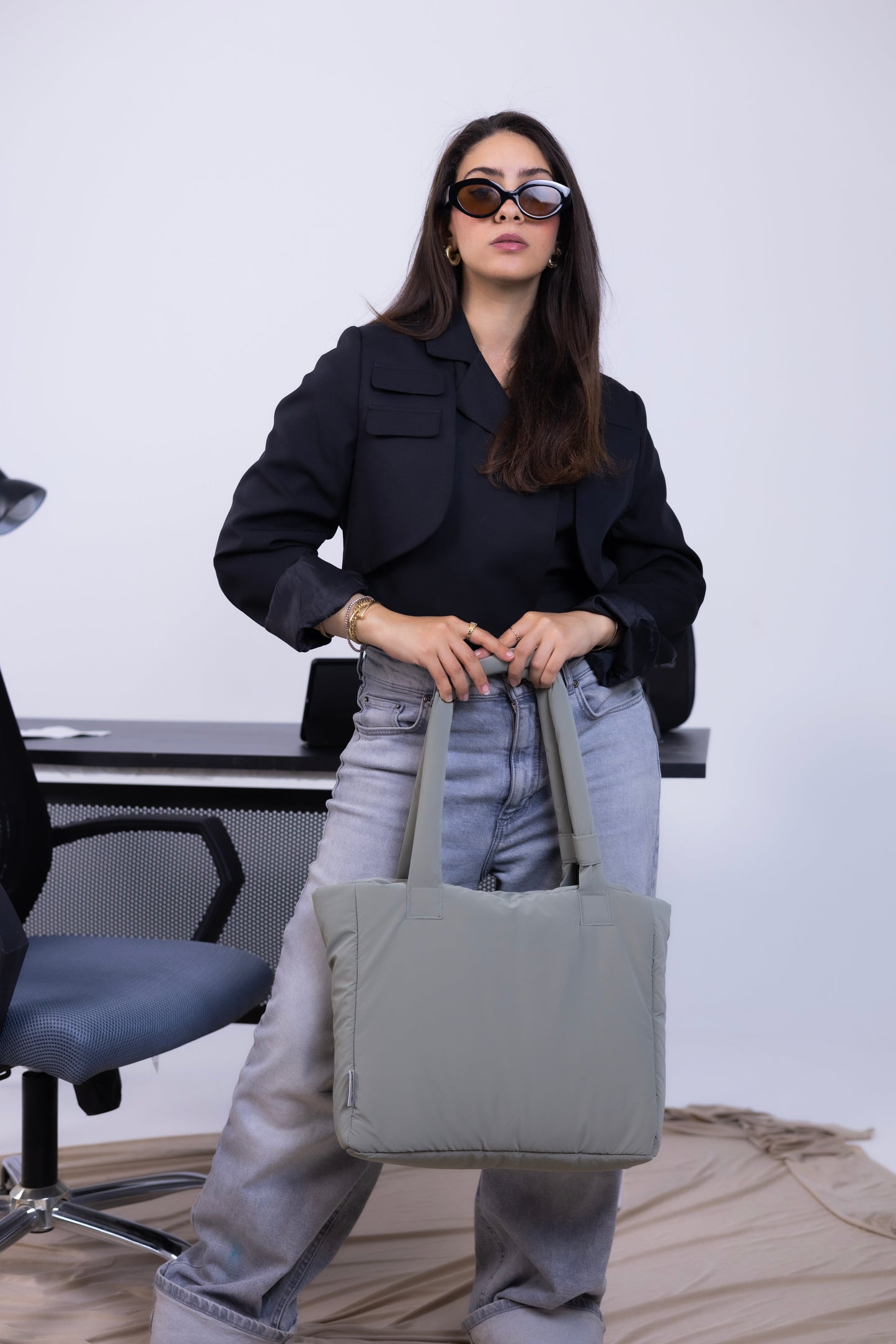 Medium Roza Bag - Green