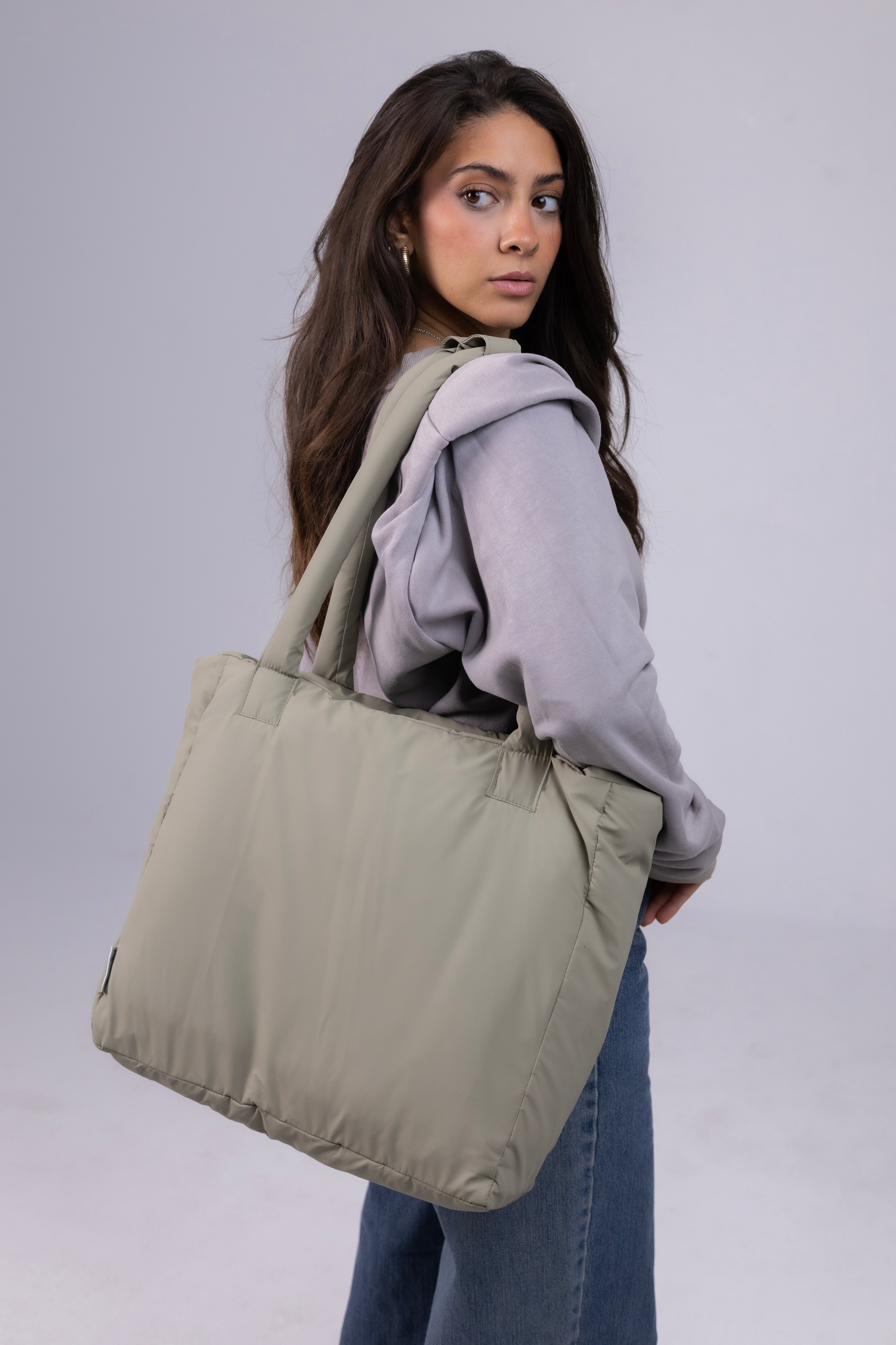 Large Roza Bag - Green – rozvilaj