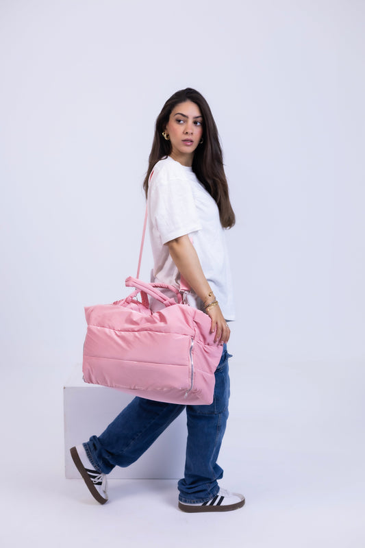 Lora Duffle Bag - PINK