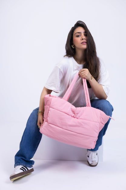 Lora Duffle Bag - PINK
