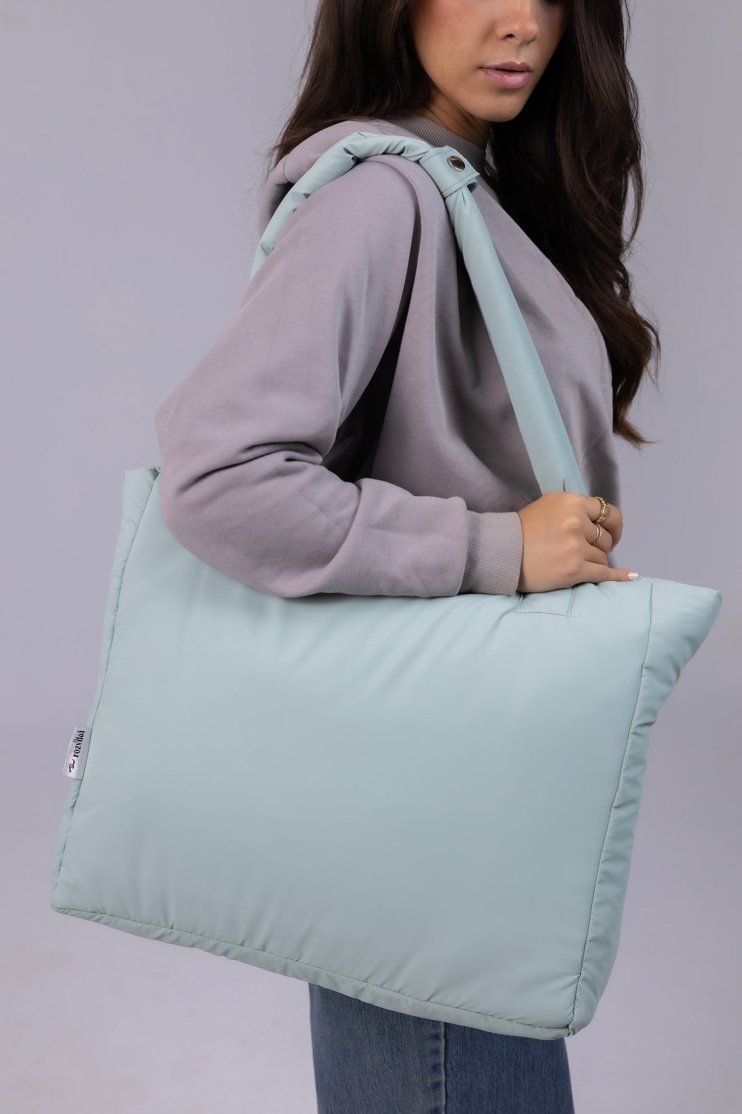 Large Roza Bag - Light Green