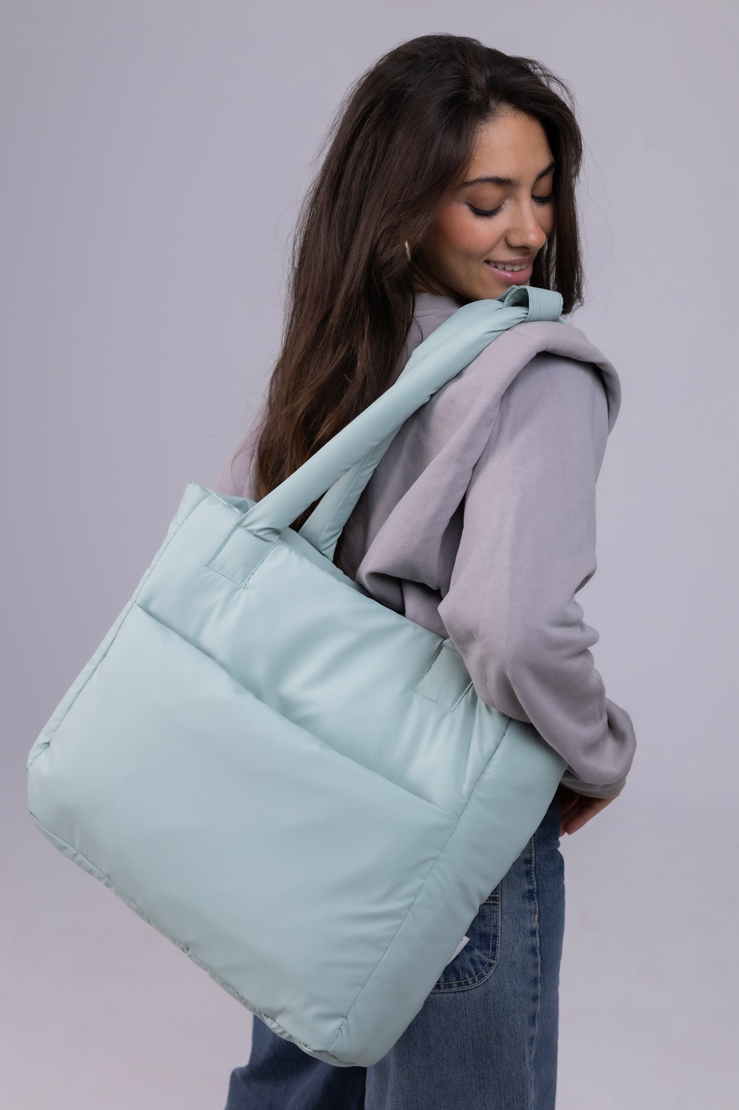 Large Roza Bag - Light Green
