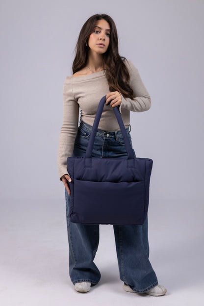 Large Roza Bag - Navy Blue