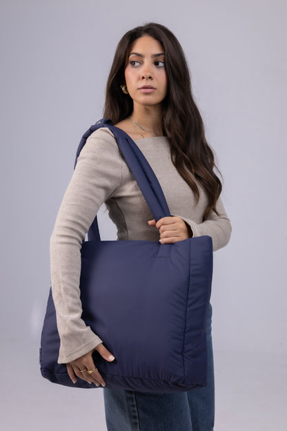 Large Roza Bag - Navy Blue