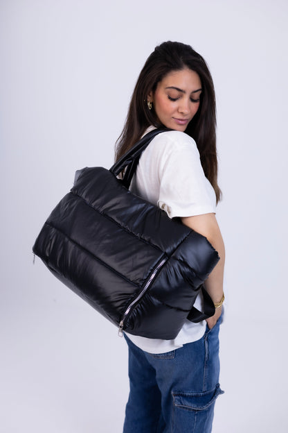 Lora Duffle Bag - Black