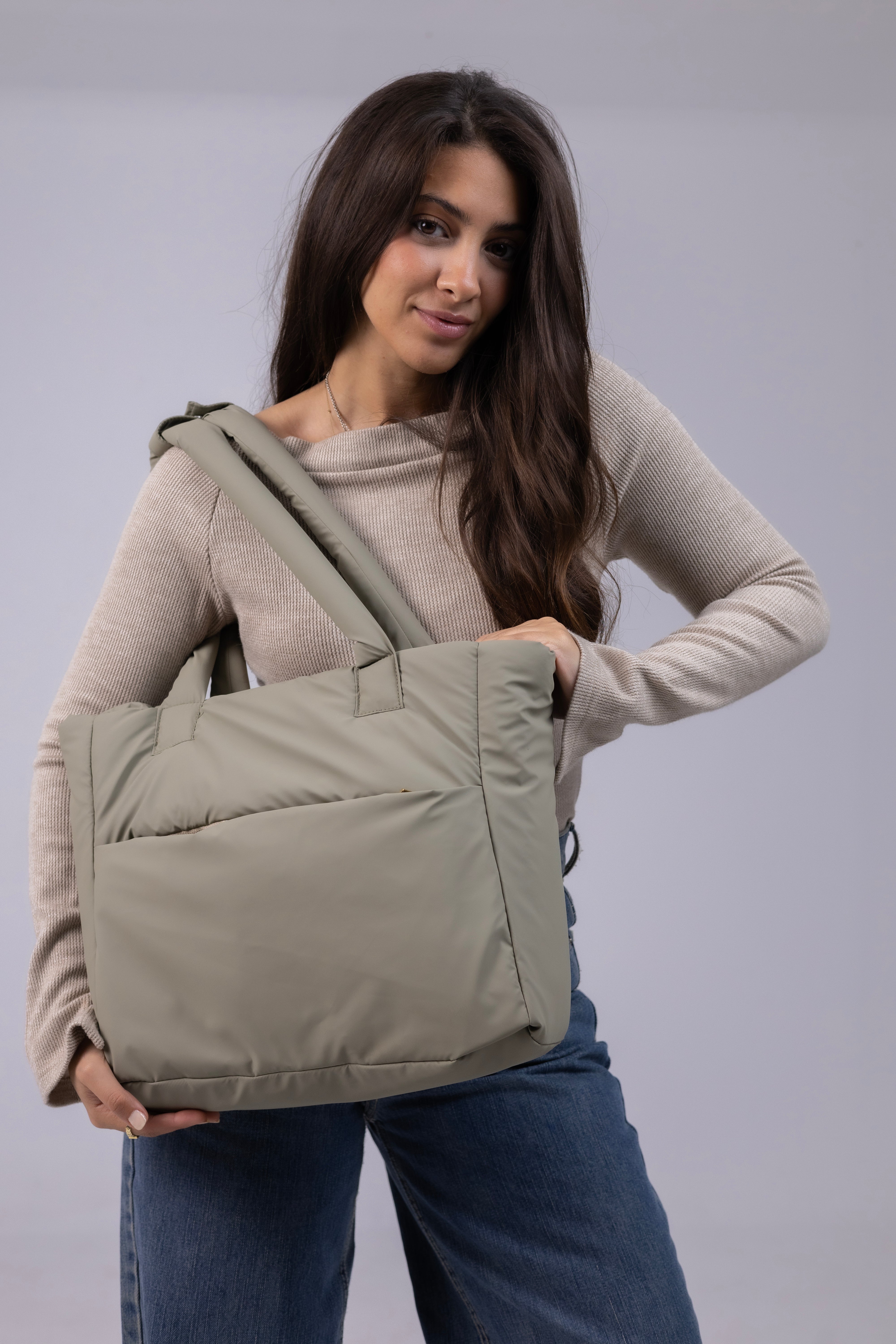 Medium Roza Bag - Green – rozvilaj