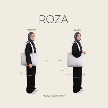 Medium Roza Bag - Black