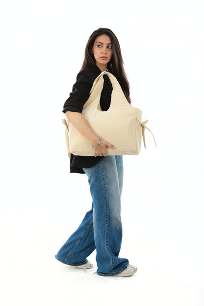 Naya Bag — Light Beige