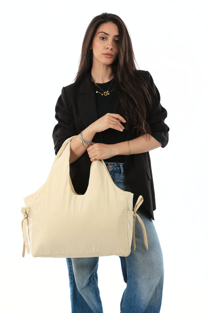 Naya Bag — Light Beige