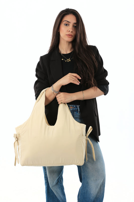 Naya Bag — Light Beige