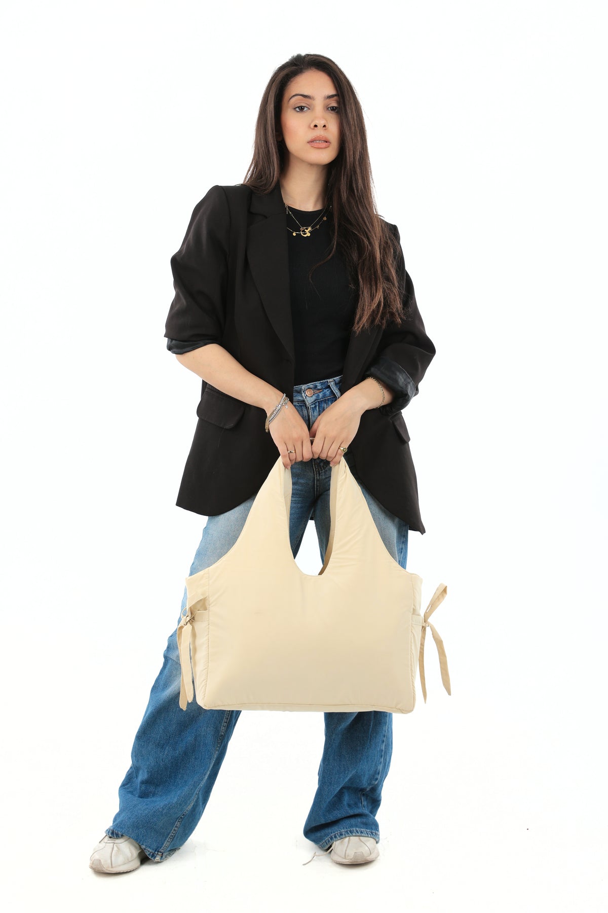 Naya Bag — Light Beige