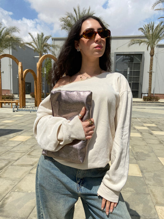 Nova Clutch - Metallic Bronze