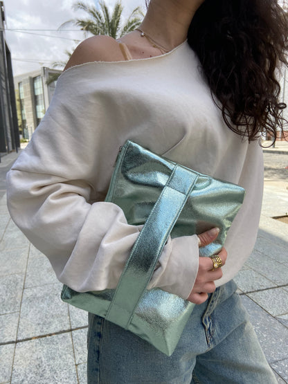 Nova Clutch - Mint Green