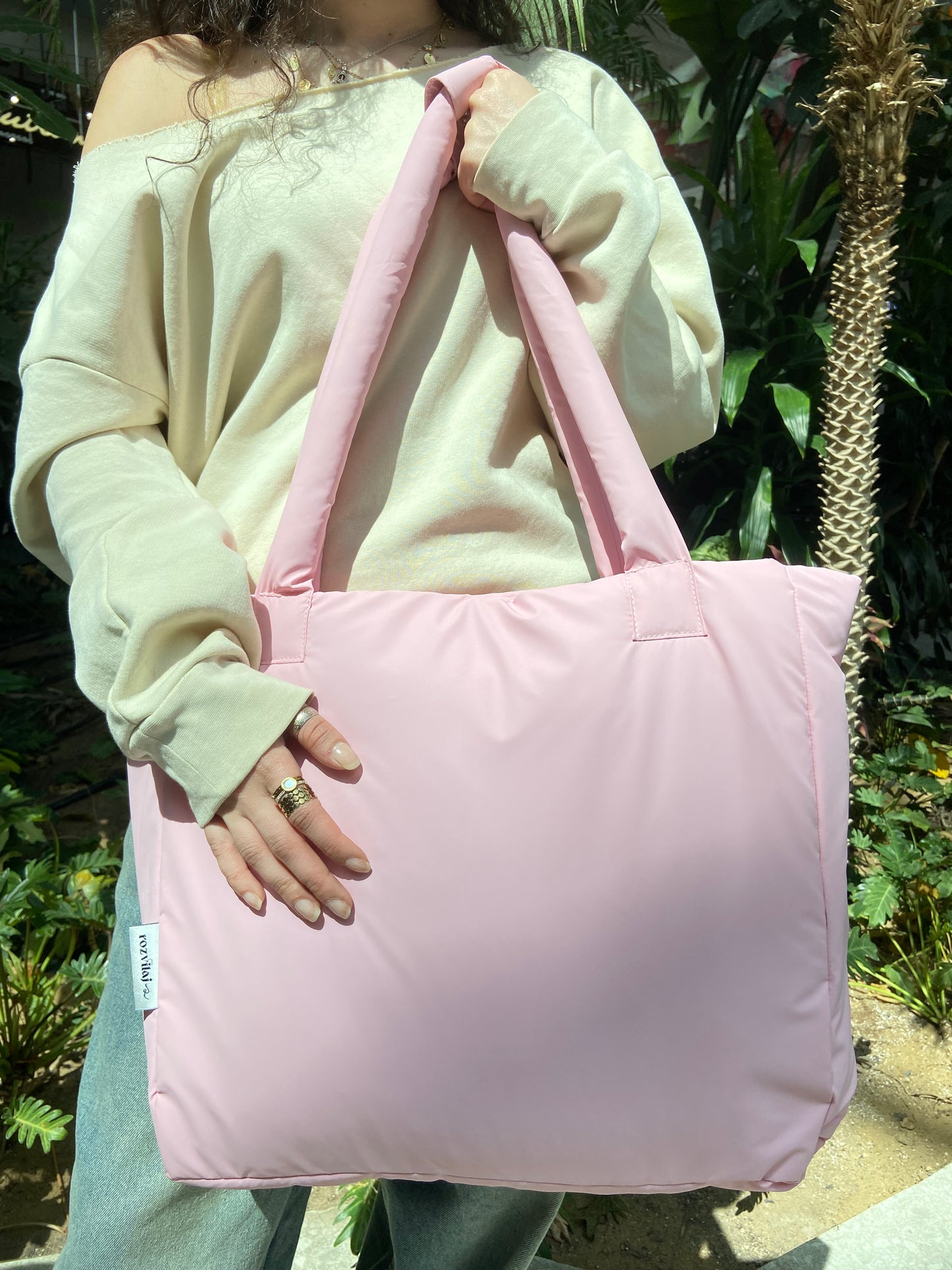 Large Roza Bag - Pink