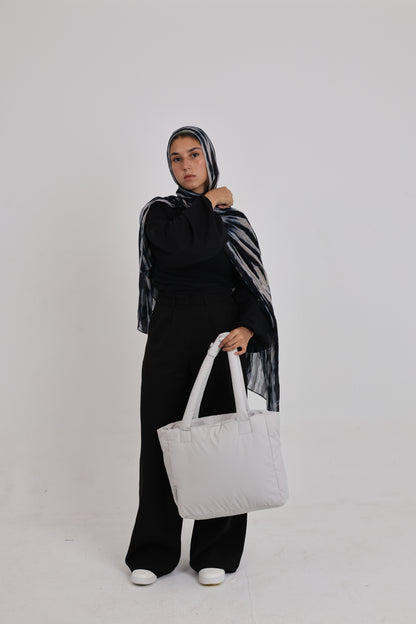 Medium Roza Bag - Light Greige