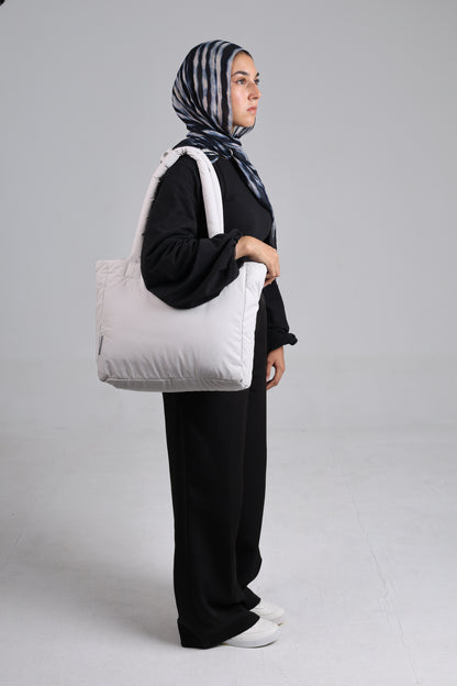 Medium Roza Bag - Light Greige