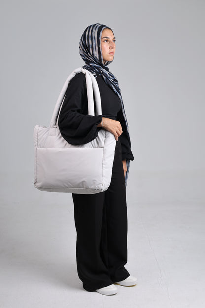 Large Roza Bag - Light Greige
