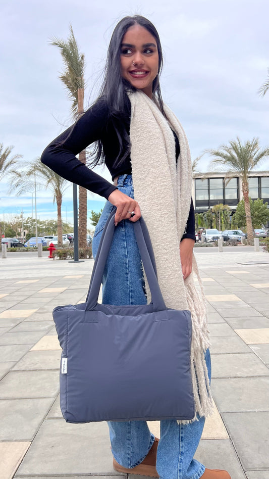 Large Roza Bag - Dark Grey