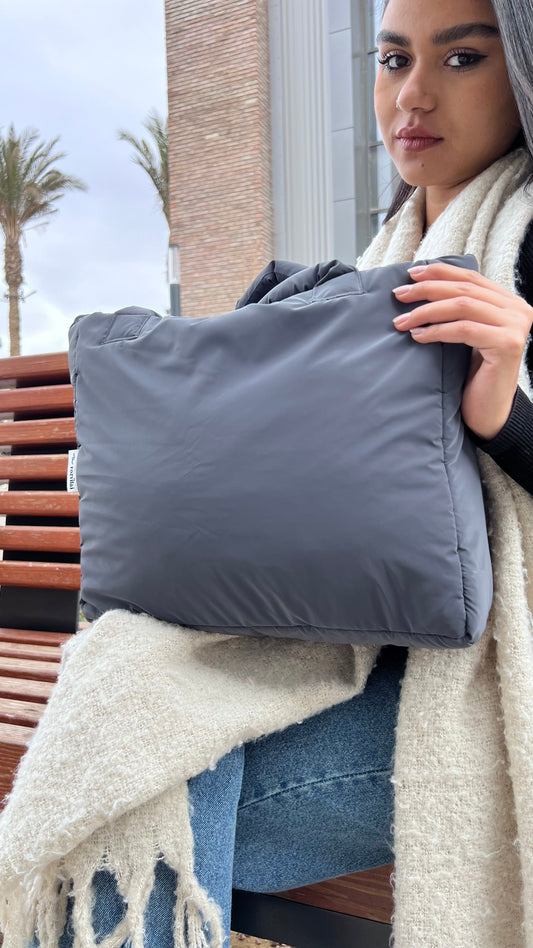 Large Roza Bag - Dark Grey