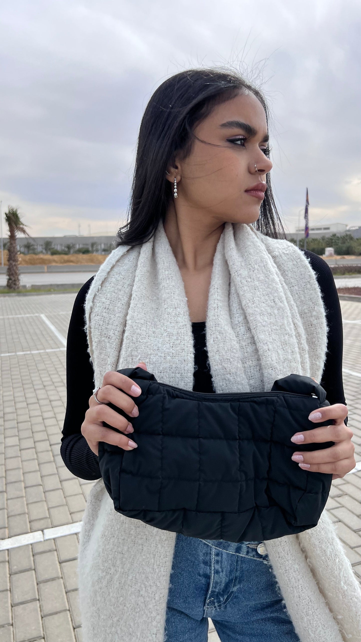 Mira Crossbody Bag- Black