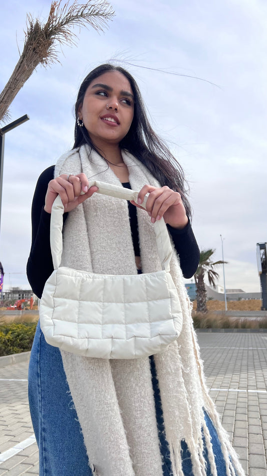 Mira Crossbody Bag - Light Beige